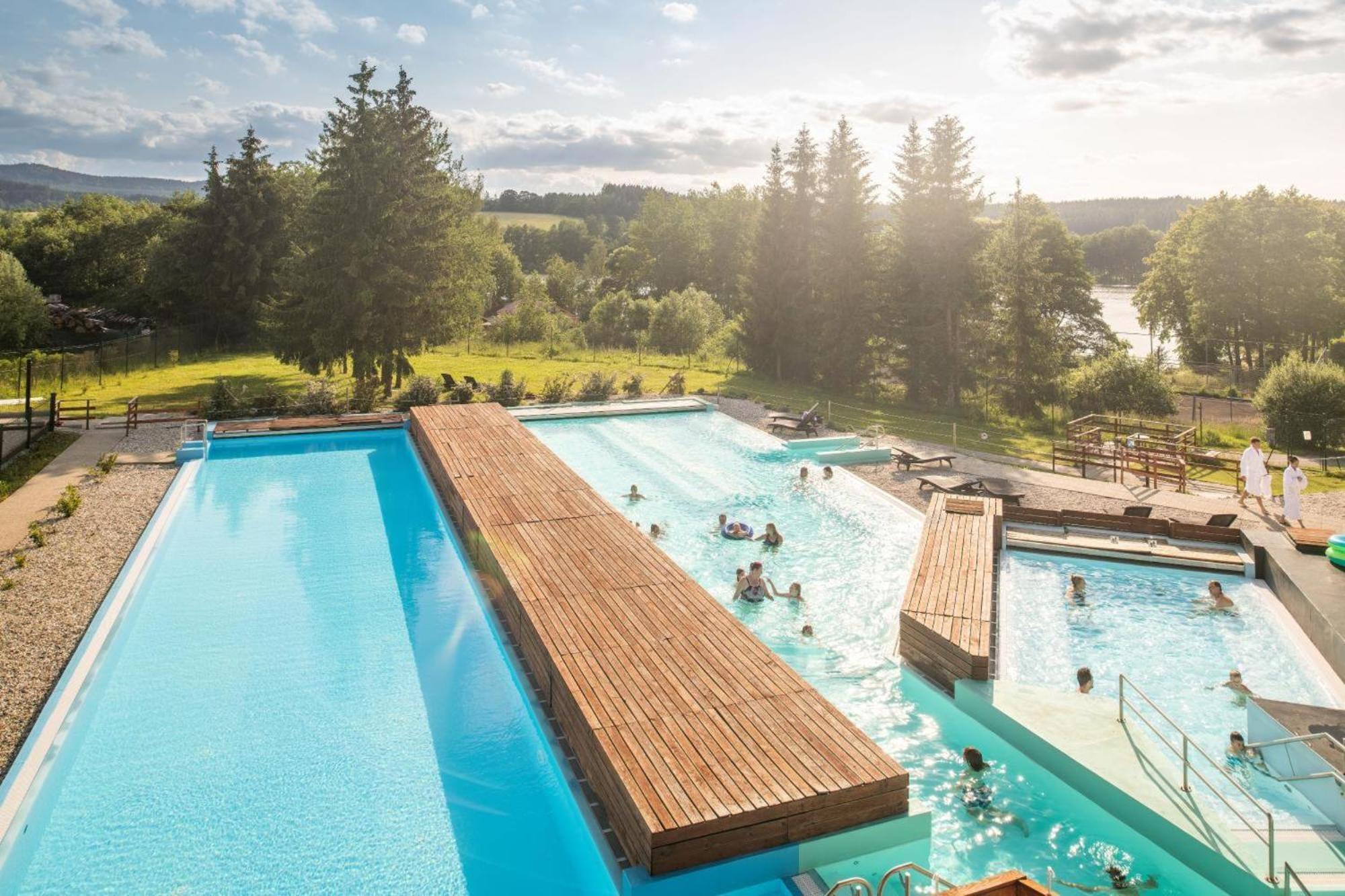 Wellness & Spa Lipno - Frymburk C410 Eksteriør billede
